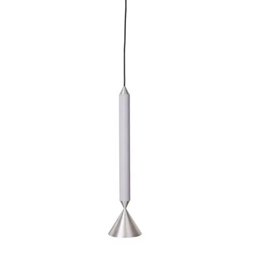 Jetzt Bestellen Apollo 39 Pendelleuchte Light Grey/Polished Aluminium - Pholc