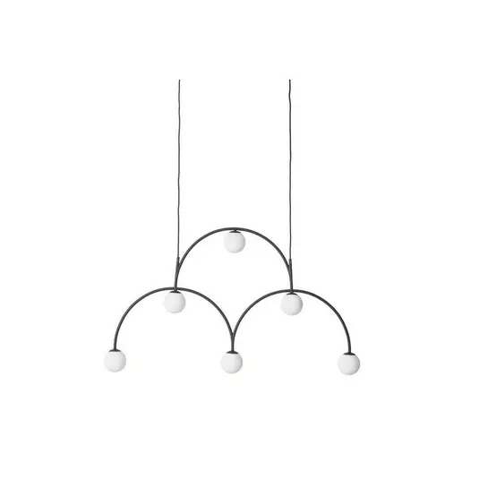 Echt Bounce 116 Pendelleuchte Black/Opal - Pholc