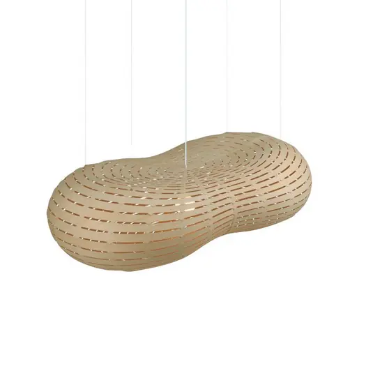 Günstig Cloud Pendelleuchte Large Bamboo - David Trubridge