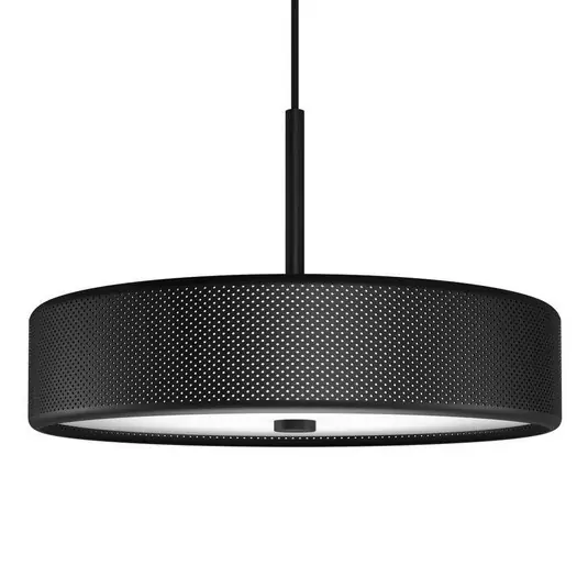 Wochenendangebot Grain Pendelleuchte L Matt Black - Herstal