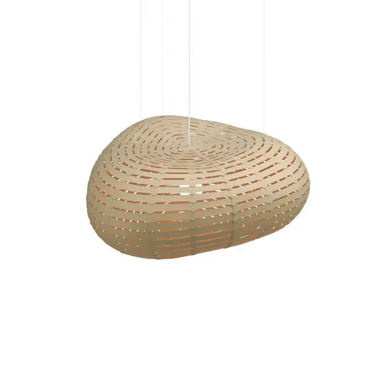 Cloud Pendelleuchte Small Bamboo - David Trubridge Neu