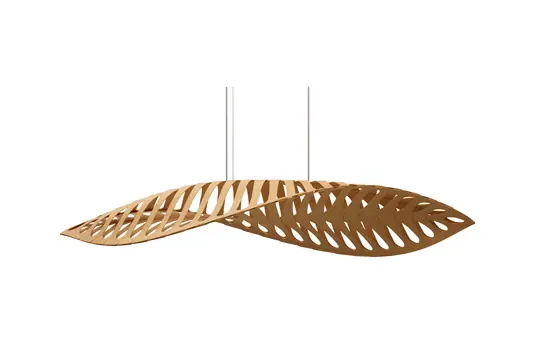 Neue Ware Navicula Pendelleuchte Medium Bamboo - David Trubridge