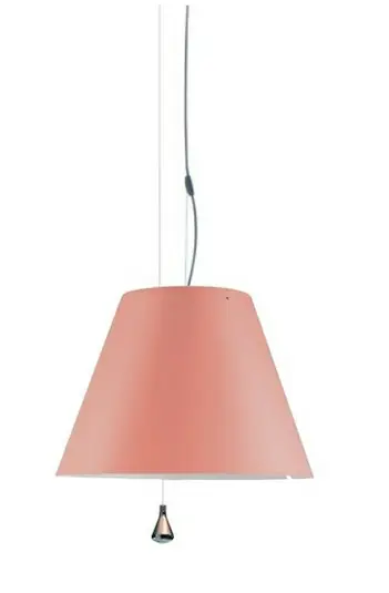 Costanza Pendelleuchte Up/Down Edgy Rosa - Luceplan Super-Preis
