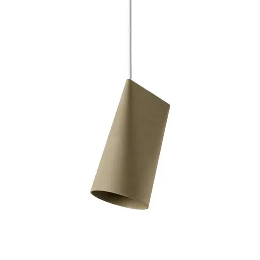 Ceramic Narrow Pendelleuchte Olive - Moebe Zertifiziert