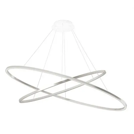 Preiswert Ellisse Double Pendelleuchte Aluminium - Nemo Lighting