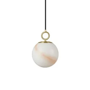 Top-Preis Stockholm Pendelleuchte Ø18 Marble Brown - Halo Design