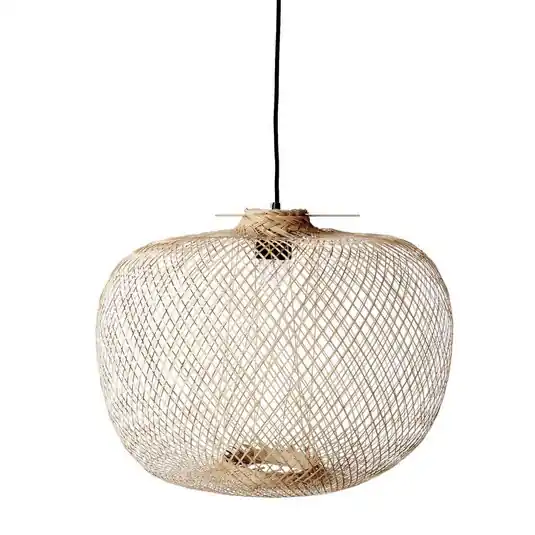 Heißes Angebot Rodi Pendelleuchte Nature Bamboo - Bloomingville