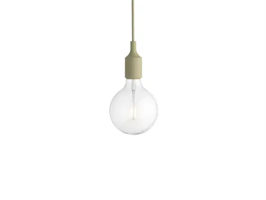 Top-Angebot E27 Pendelleuchte Beige/Green - Muuto