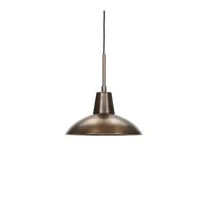 Solange Der Vorrat Reicht Desk Hängelampe, braun, Ø 31 cm, Stecker, E27 - House Doctor