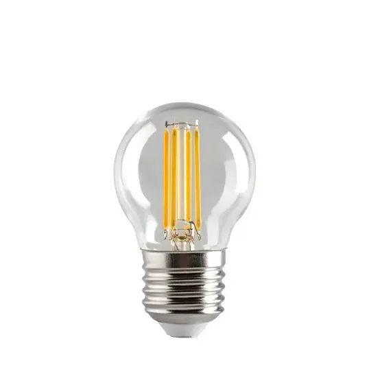 Neu Im Sortiment Leuchtmittel LED 5W Krone Klar CRI95 Dimbar E27 - e3light