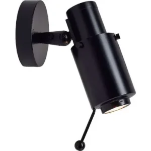 Biny Spot LED m/Stange Schwarz/Schwarz - DCW Echt