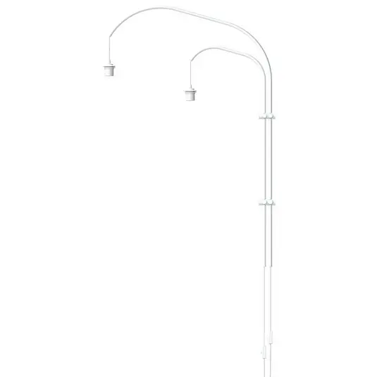 Billig Willow Wall Double Wandstativ Weiß - UMAGE