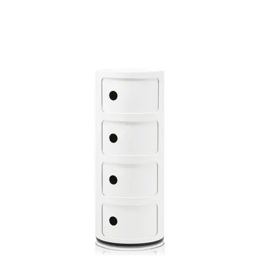 Componibili 4 Beistelltisch White - Kartell Top-Seller
