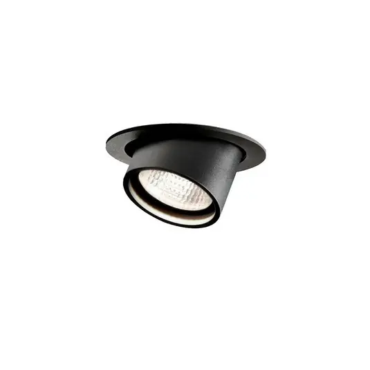 Angle Downlight Einbauspot, 7W, CCT, schwarz - LIGHT-POINT Neuheit
