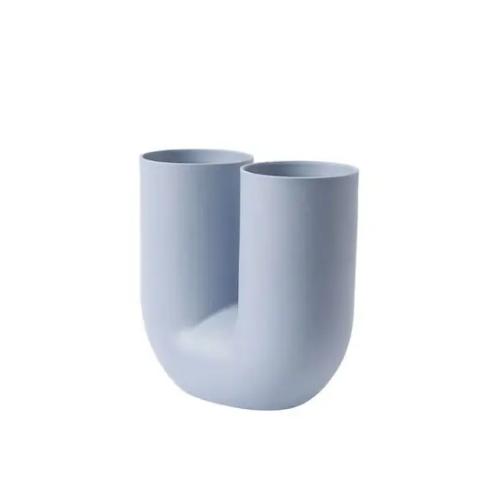 Bestseller Kink Vase H26,3 Light Blue - Muuto