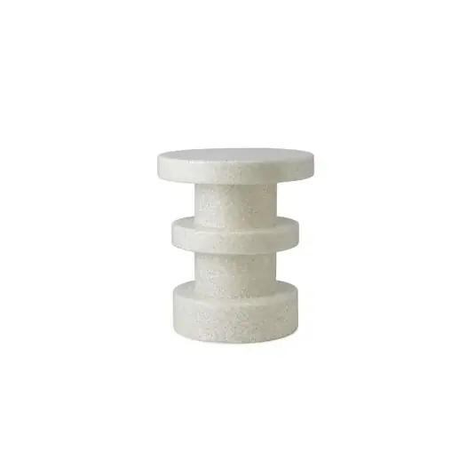 Highlight Bit Stool Stack White/White - Normann Copenhagen