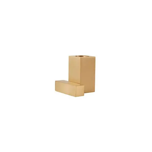 Echt Square Kerzenhalter Solid Brass - OYOY Living Design