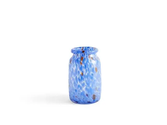 Günstig Splash Vase Roll Neck Medium Blue - Hay