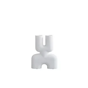Cobra Double Vase Mini Bone Weiß - 101 Copenhagen Top-Seller
