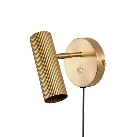 Billig Hubble Wandleuchte Brushed Brass - Globen Lighting