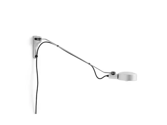 Geprüft Cupola Wandleuchte Lamp Klar Anodised/Alu - Hay