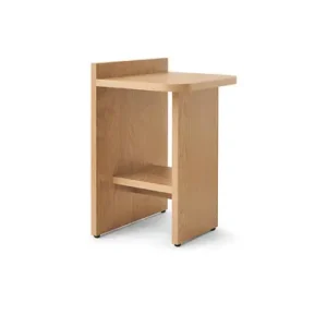 Ismo Beistelltisch, holz hell, 56 cm, Eichenfurnier - Gejst Meistverkauft