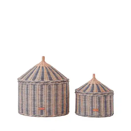 Circus Korb Set of 2 Blau - OYOY Living Design Neue Ware