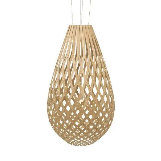Neu Im Sortiment Koura Pendelleuchte H160 Bamboo - David Trubridge