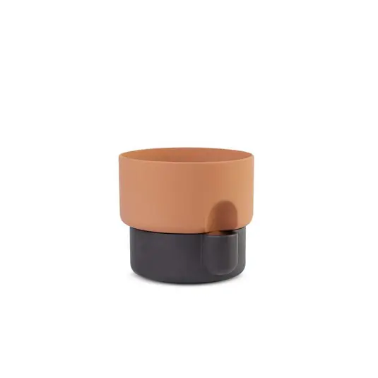 Aktuell Oasis Flowerpot Small Dark Brown - Northern