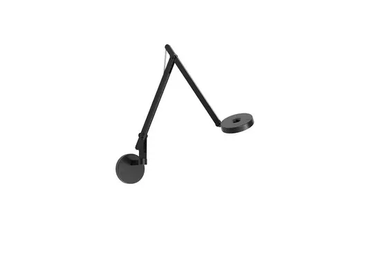 Sale String W2 Mini Wandleuchte DTW Matt Black/Silver - Rotaliana