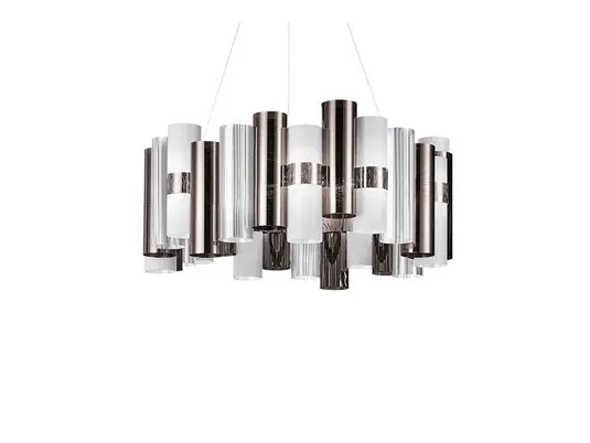 Angebot La Lollo Pendelleuchte L Pewter - Slamp