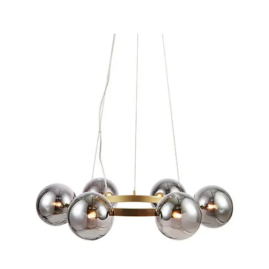 Circle 6 Pendelleuchte Gold/Rauch - Markslöjd Neue Ware