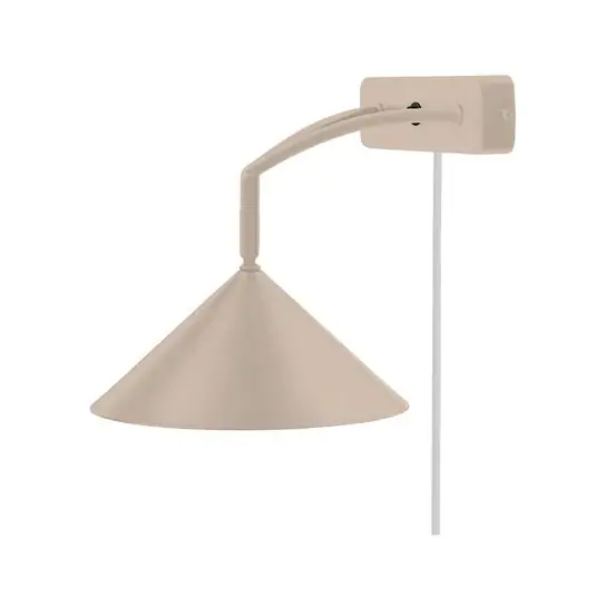 Begrenztes Angebot Curve Wandleuchte Beige - Globen Lighting