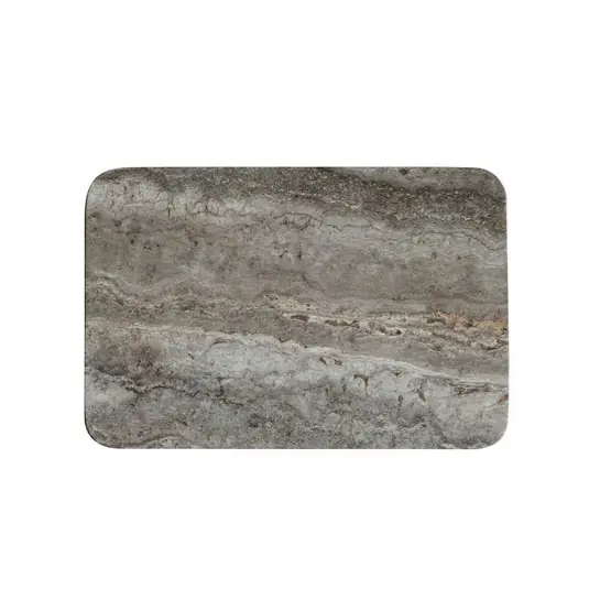 Enkei Tablett Mini Earth Travertin silber - 101 Copenhagen Knallerangebot