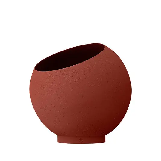 Globe Pflanzentopf Ø37xH32,3 Ginger Bread - AYTM Preis Gesenkt