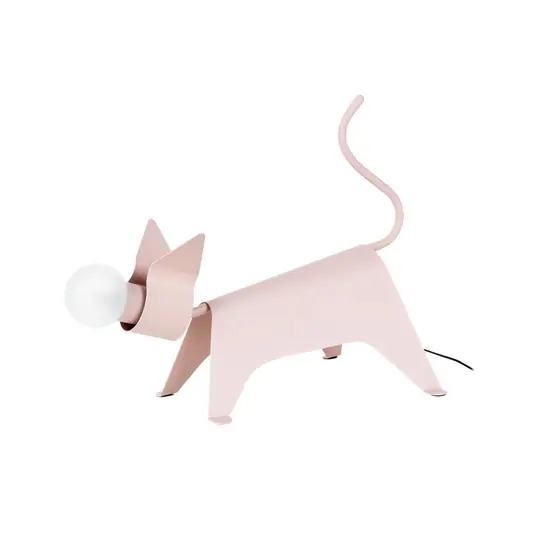 Idalina Tischleuchte Cat Rose - Lucande Rabatt