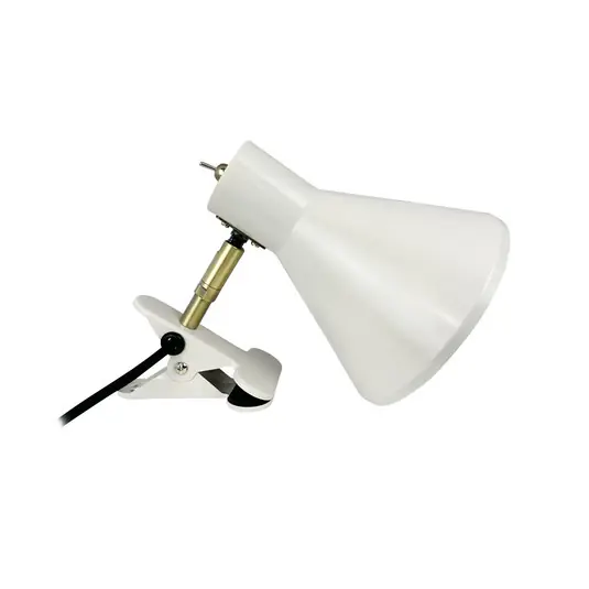 Sleep Klemmleuchte Shiny White/Antique Brass - Dyberg Larsen Sonderangebot