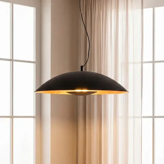 Emilienne Pendelleuchte Black/Gold - Lindby Wochenendangebot