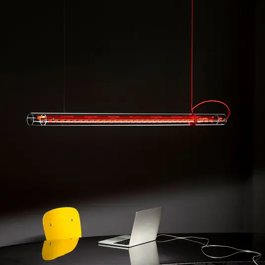 Online Kaufen Tubular Pendelleuchte Rot/Rot - Ingo Maurer