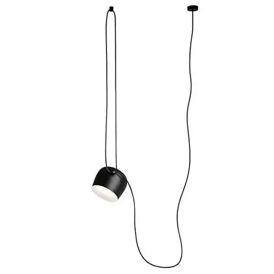 Expressversand Aim LED-Design-Pendelleuchte, schwarz - FLOS