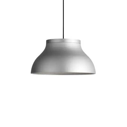 Neuheit PC Pendelleuchte M Aluminium - HAY