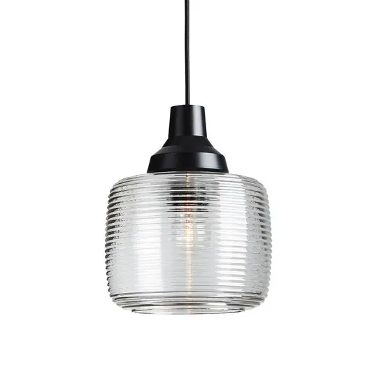 Neu Im Sortiment New Wave Stripe Pendelleuchte Clear - Design By Us