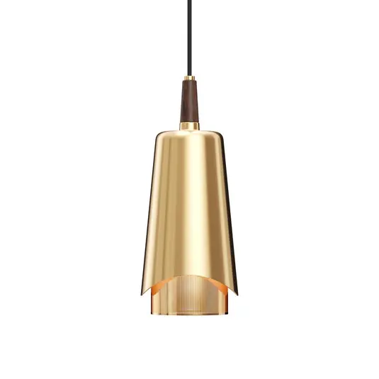 Günstig Umanoff Pendelleuchte Brass/Walnut - Audo Copenhagen