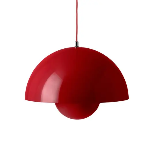 Bestseller Flowerpot VP7 Pendelleuchte Vermilion Red - &Tradition