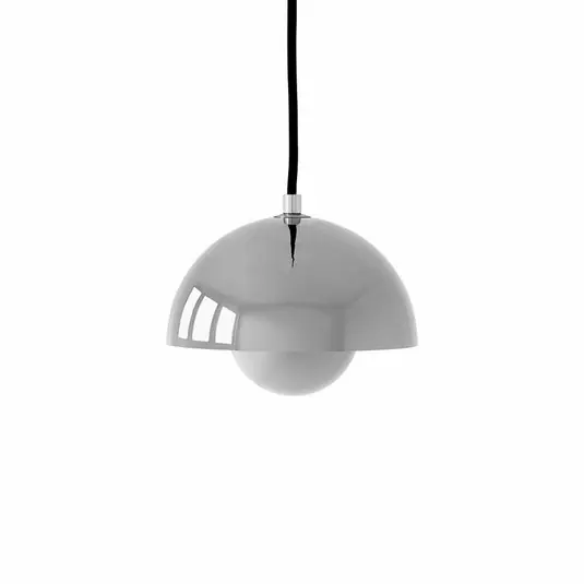 Flowerpot VP10 Hängeleuchte, Ø 16 cm, chrom - &TRADITION Begrenztes Angebot