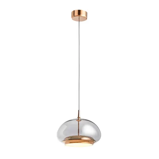 Avalon Pendelleuchte Smoked/Rose Gold - Loom Design Expressversand