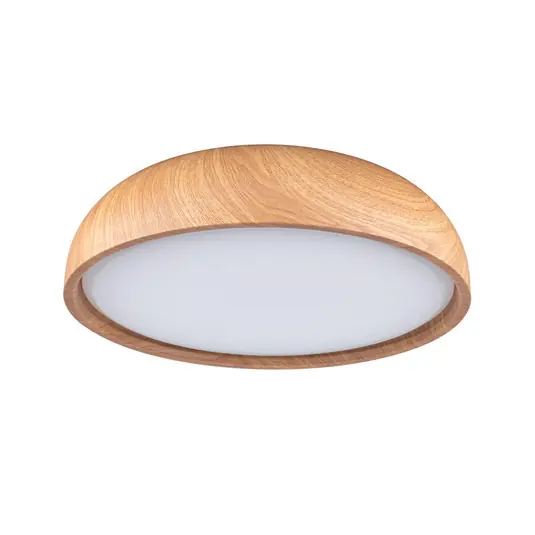 Bestseller Oka LED Deckenleuchte IP44 Weiß/Holz - Paulmann