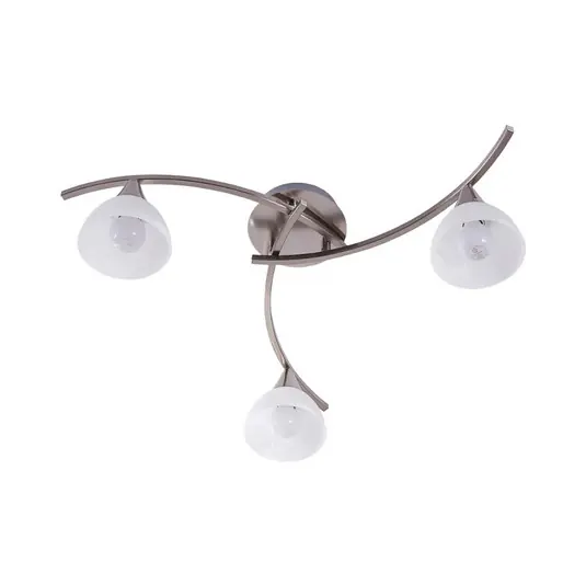 Della 3 Deckenleuchte Nickel - Lindby Top-Angebot
