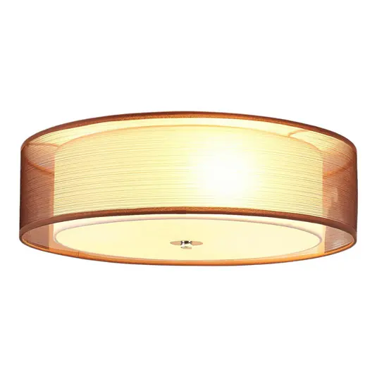 Tobia Deckenleuchte Brown/White/Chrome - Lindby Günstig