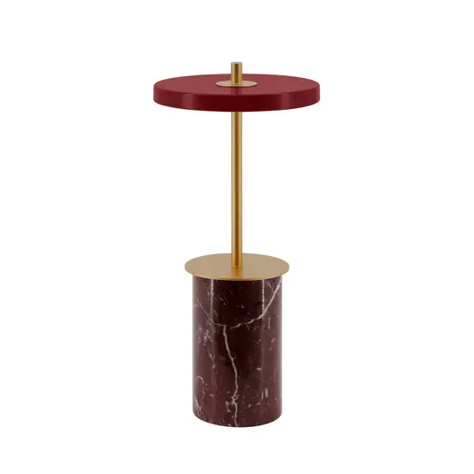 Asteria Move Portable Tischleuchte Mini Red Marble - UMAGE Must-Have